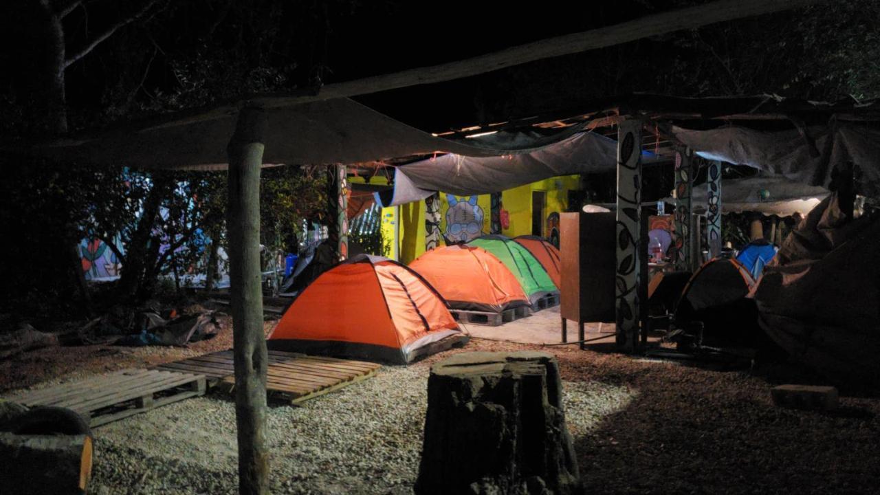 Hostal Y Camping Las G Bacalar Exterior foto
