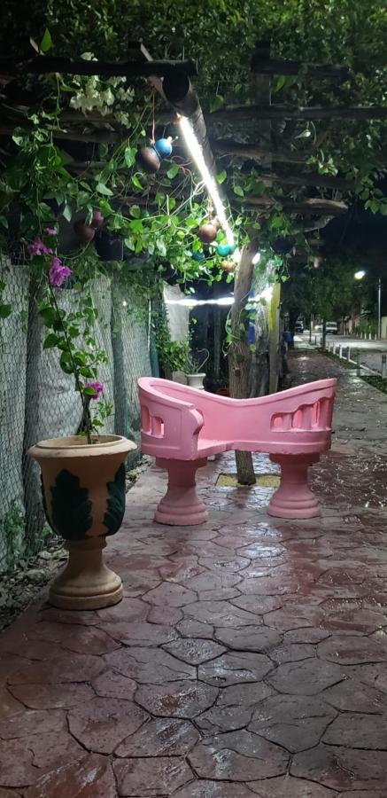 Hostal Y Camping Las G Bacalar Exterior foto