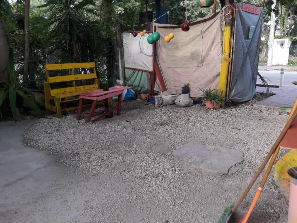 Hostal Y Camping Las G Bacalar Exterior foto