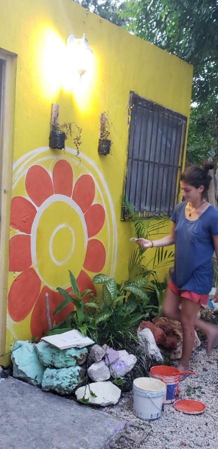 Hostal Y Camping Las G Bacalar Exterior foto