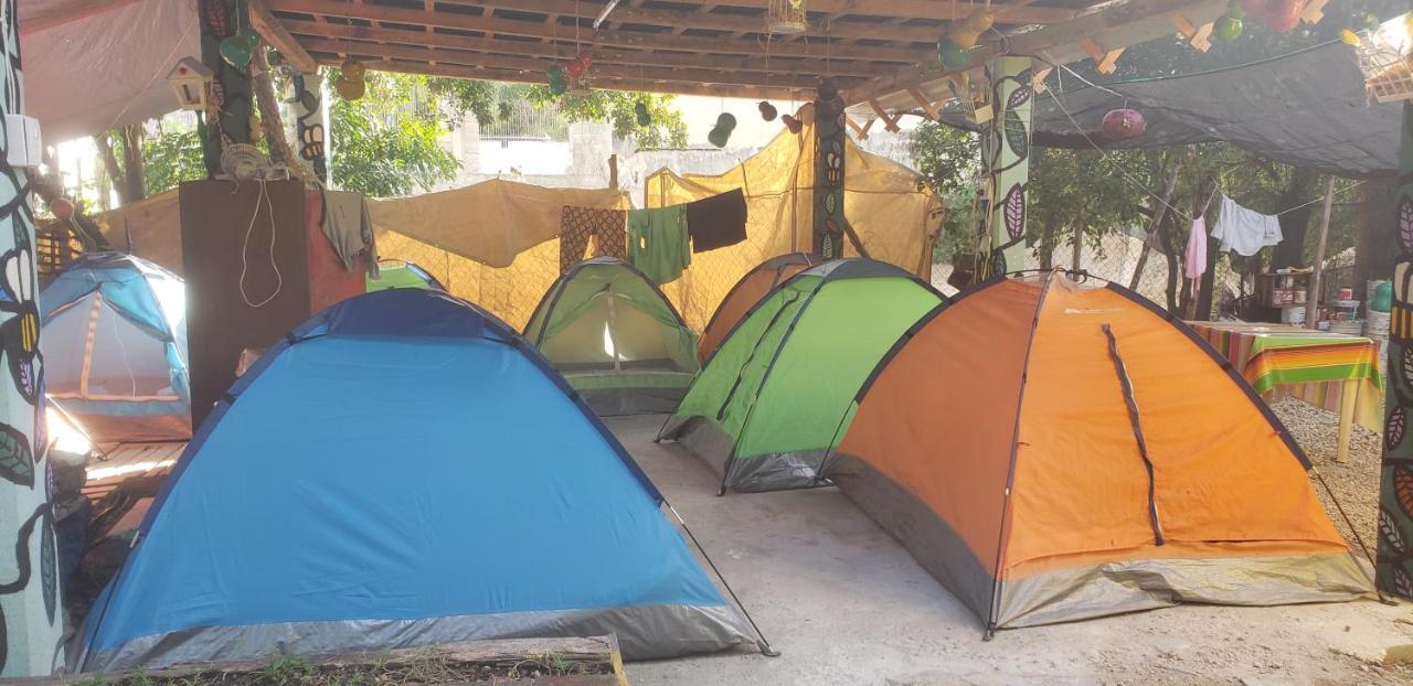 Hostal Y Camping Las G Bacalar Exterior foto