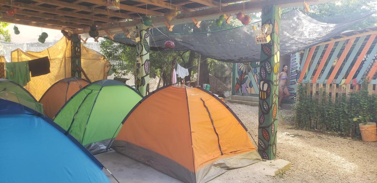 Hostal Y Camping Las G Bacalar Exterior foto